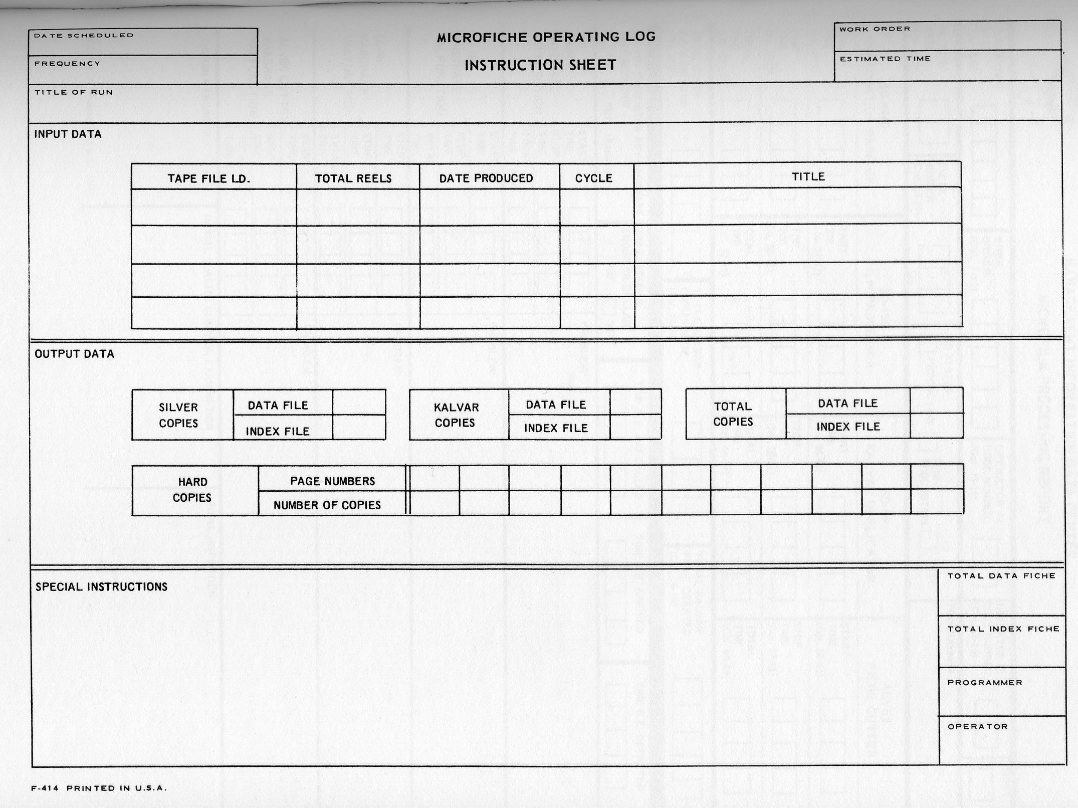 Example Form